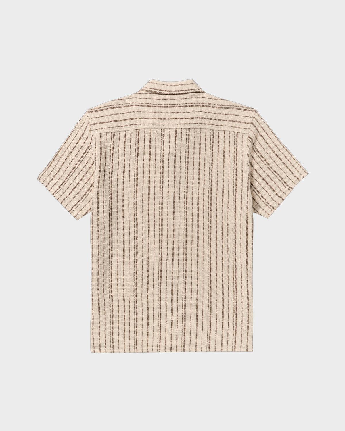 Mens Vacancy Stripe Short Sleeve Shirt