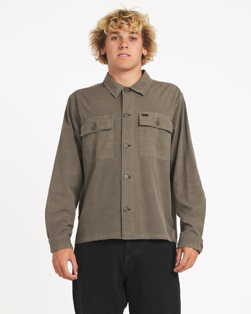 Mens Coas Over Long Sleeve Shirt