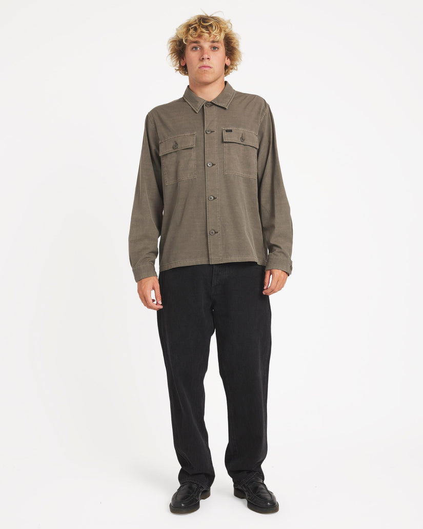 Mens Coas Over Long Sleeve Shirt