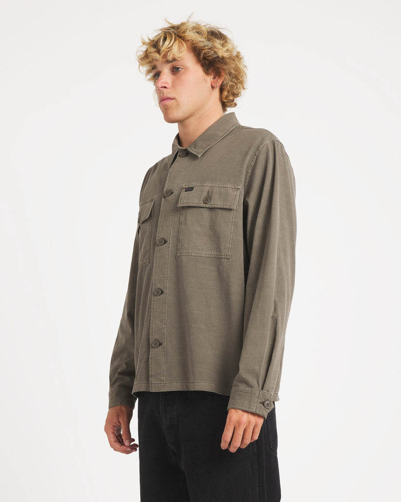Mens Coas Over Long Sleeve Shirt