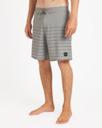 Mens Steady Stripe 18" Boardshorts