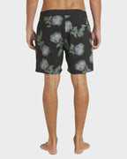 Mens Down Right Trunk 17" Swim Shorts