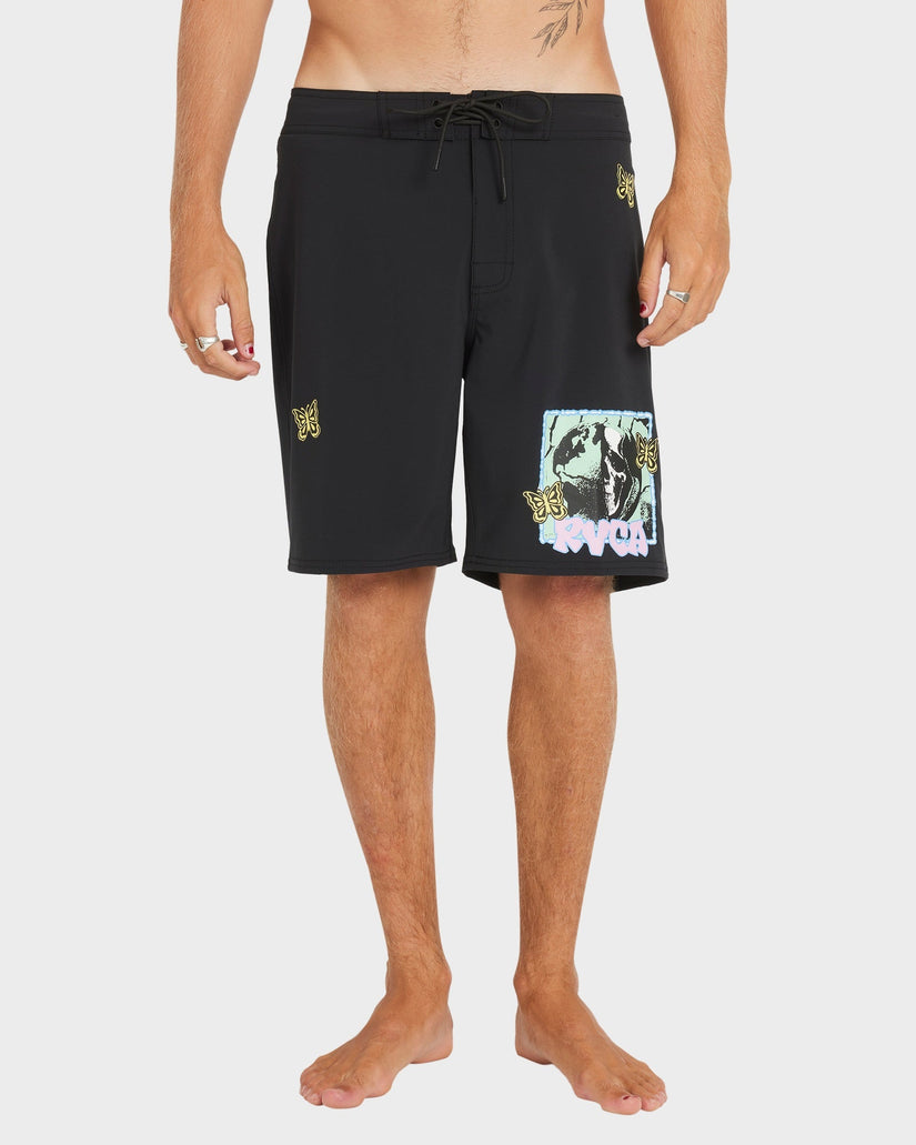 Mens VA Trunk Print 19" Boardshorts