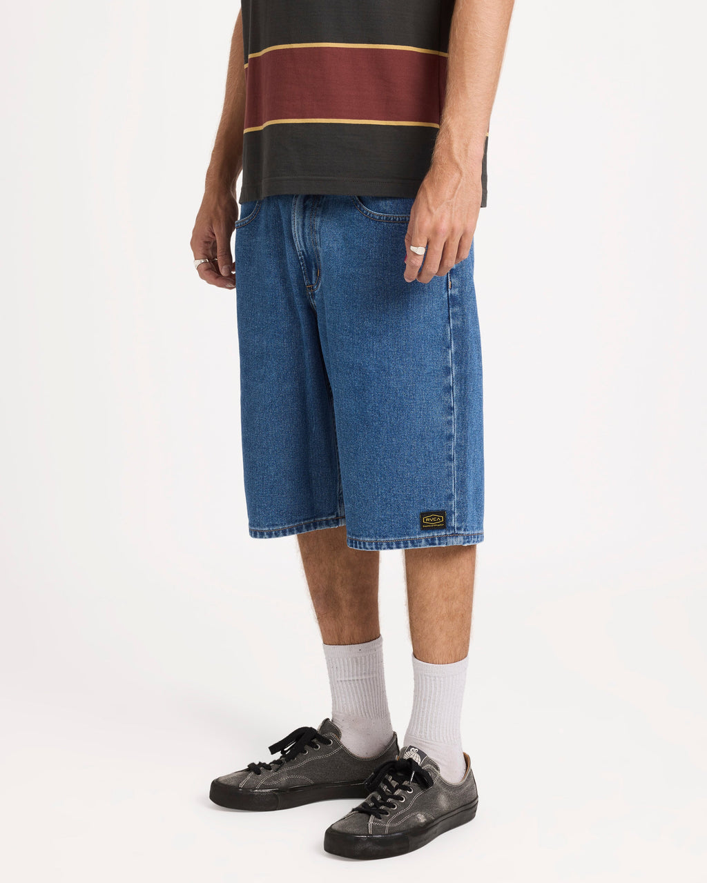 Mens Dayshift Denim Shorts