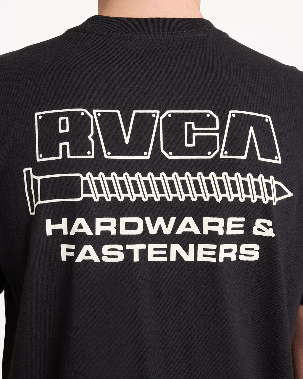 Mens RVCA Fasteners T-Shirt