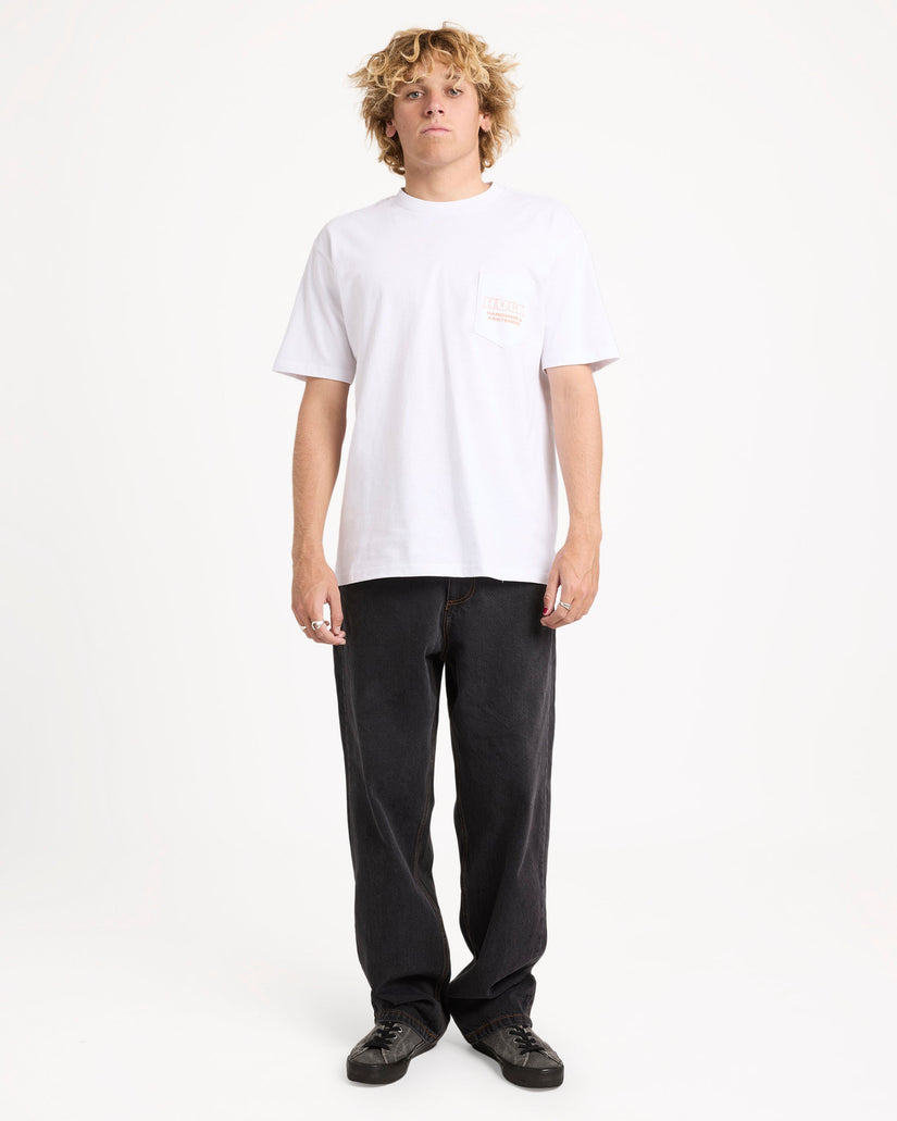 Mens RVCA Fasteners T-Shirt