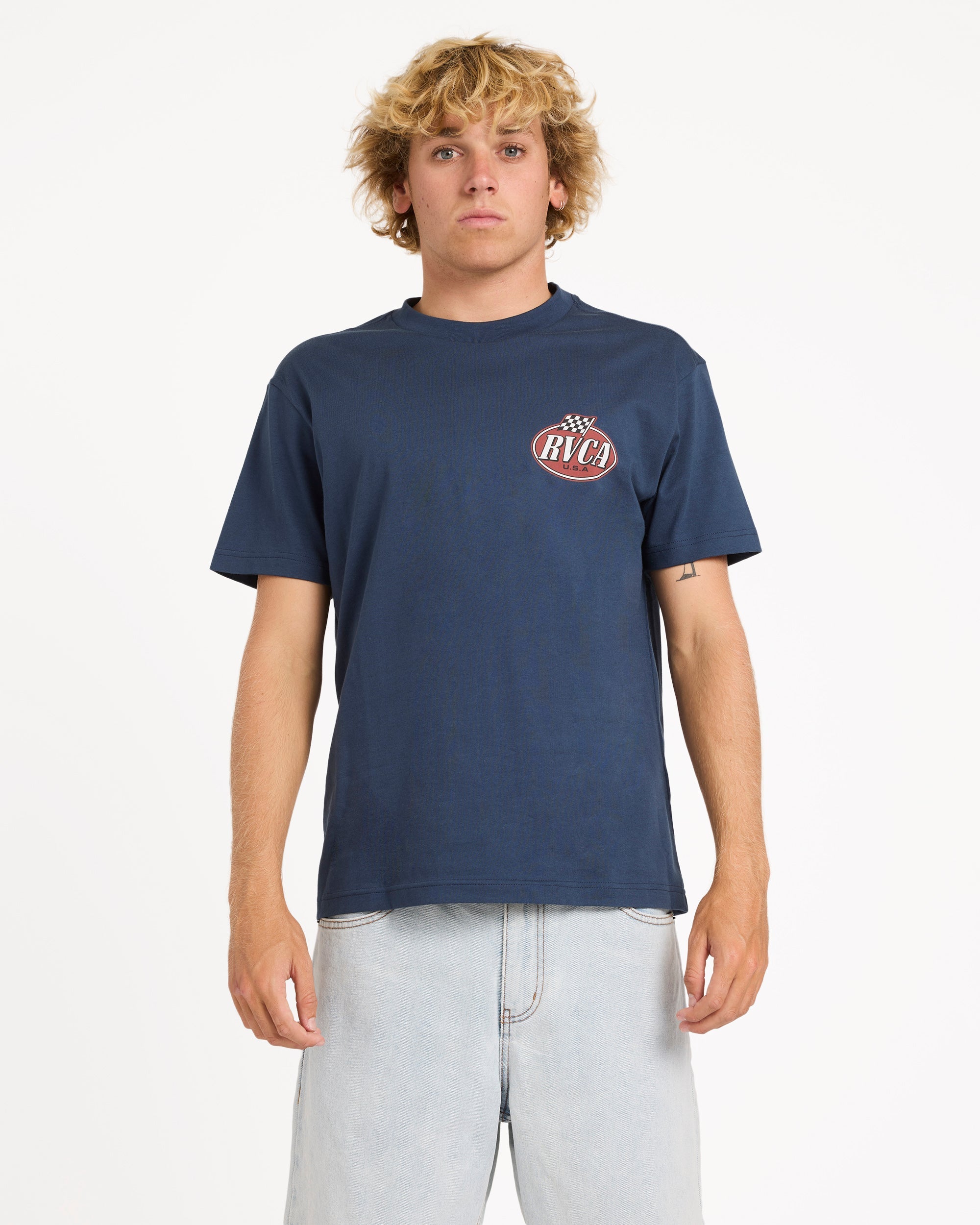 Mens Speed Check T-Shirt