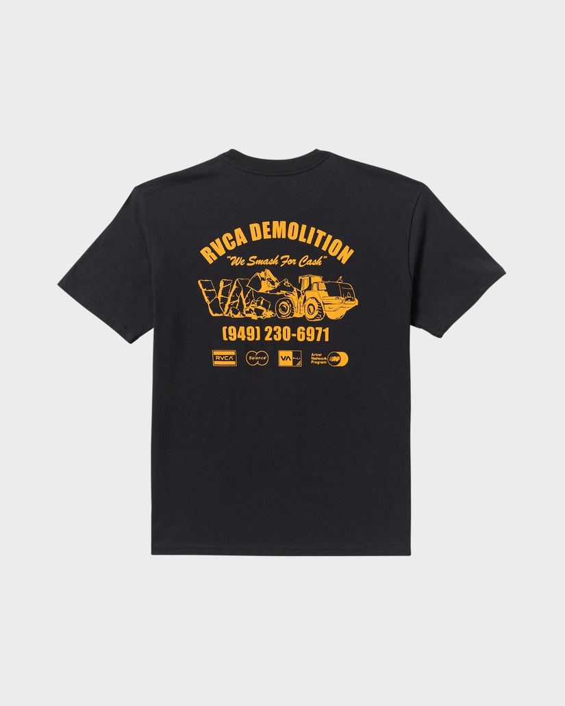 Mens Rvca Demo T-Shirt