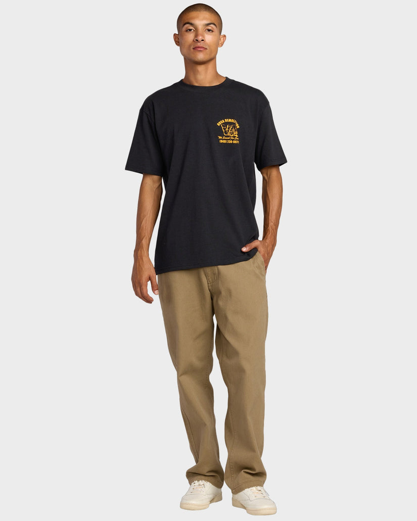 Mens Rvca Demo T-Shirt