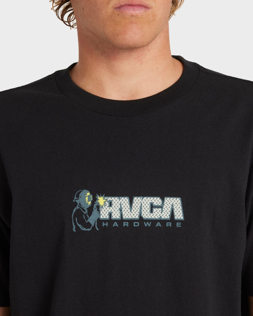 Mens RVCA Hardware T-Shirt