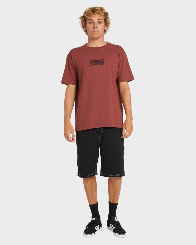 Mens Meric Text T-Shirt