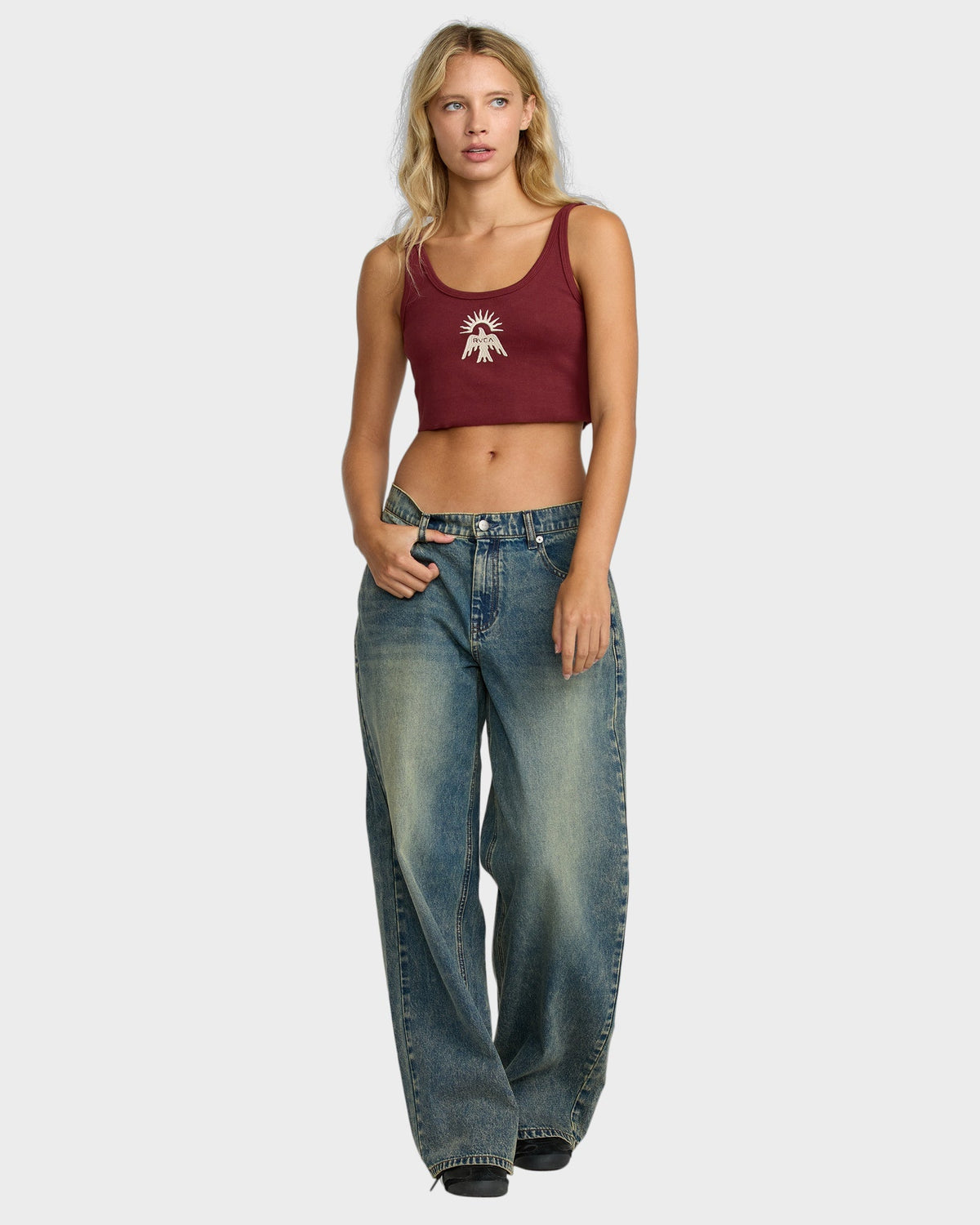 Womens Scoop Tank Top