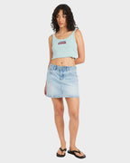 Womens Flipped Scooped Tank Top