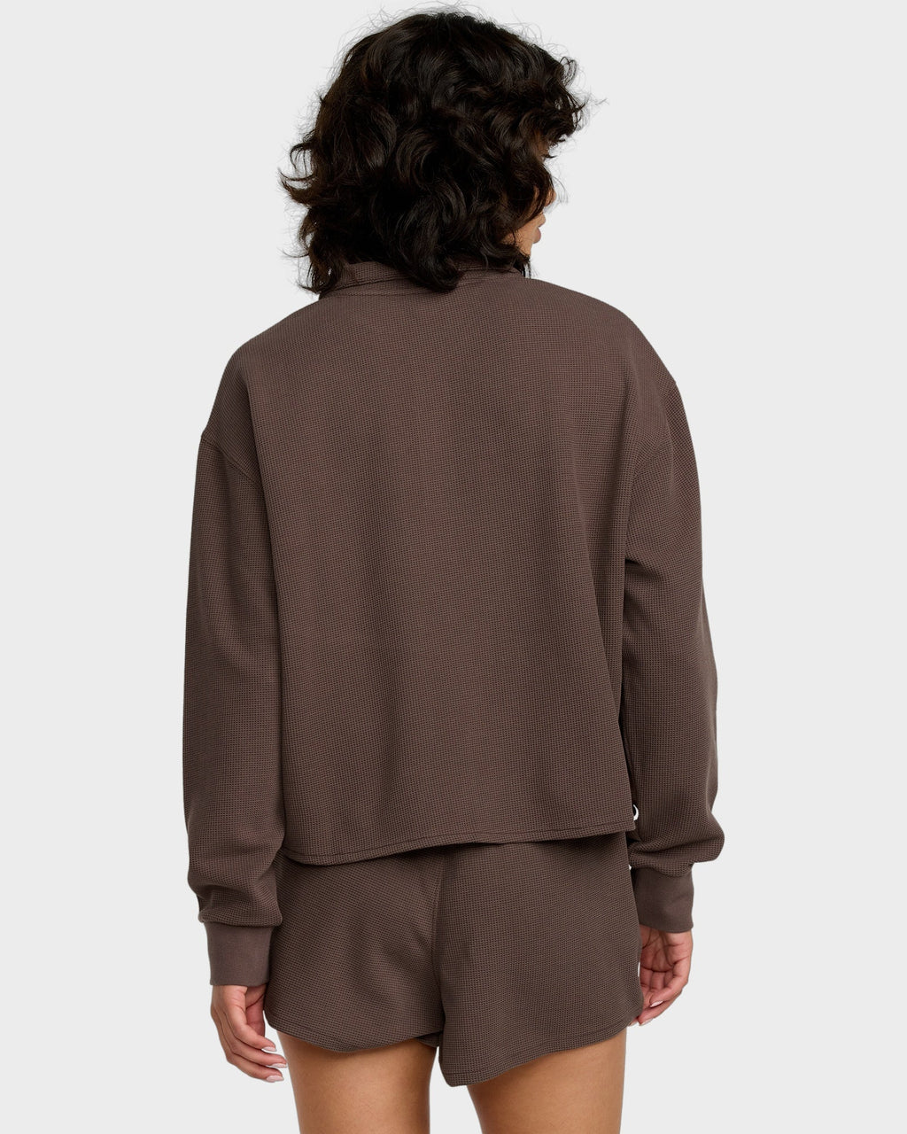 Womens Glory Waffle Long Sleeve Shirt