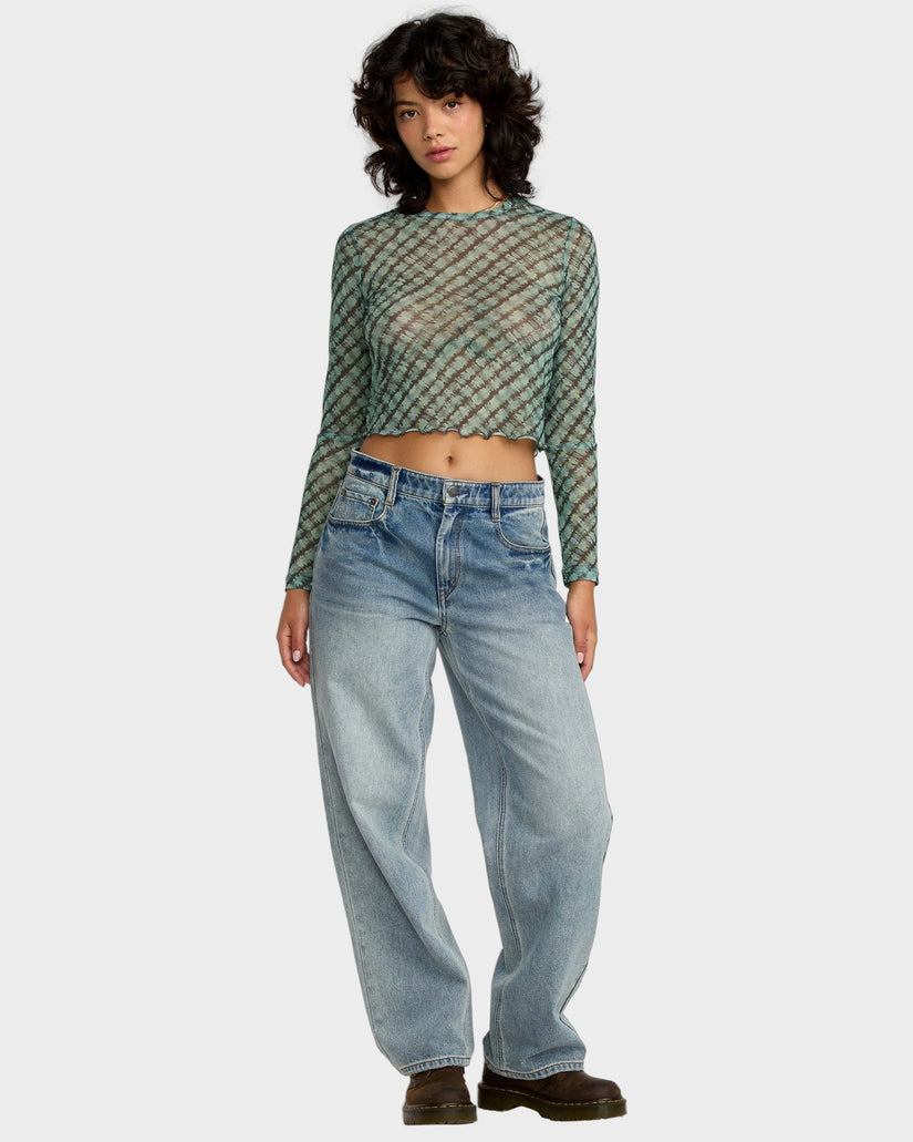 Womens River Long Sleeve T-Shirt