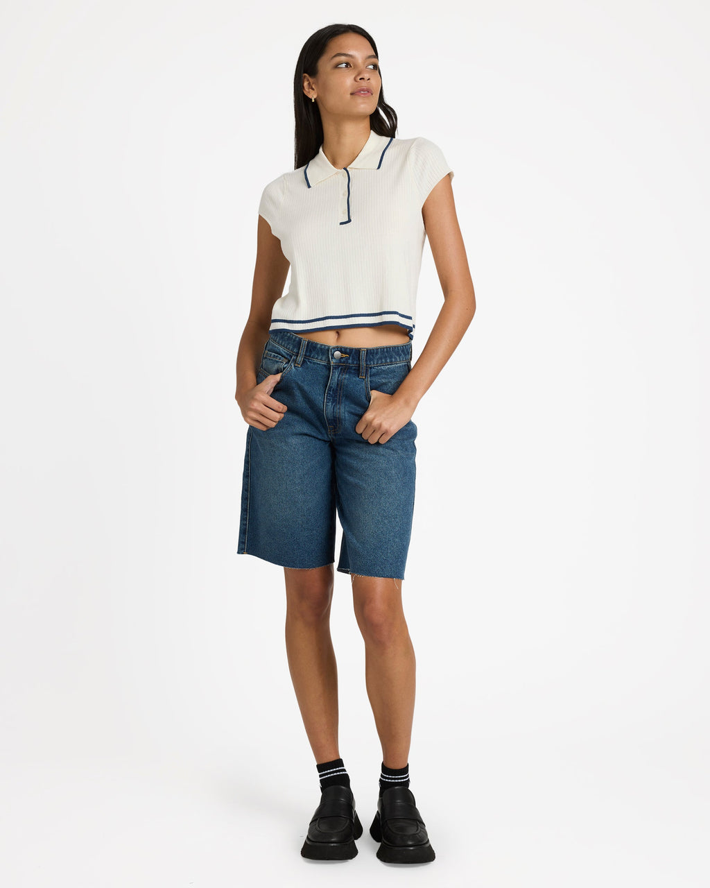 Womens Jules Sweater Cropped Jumper