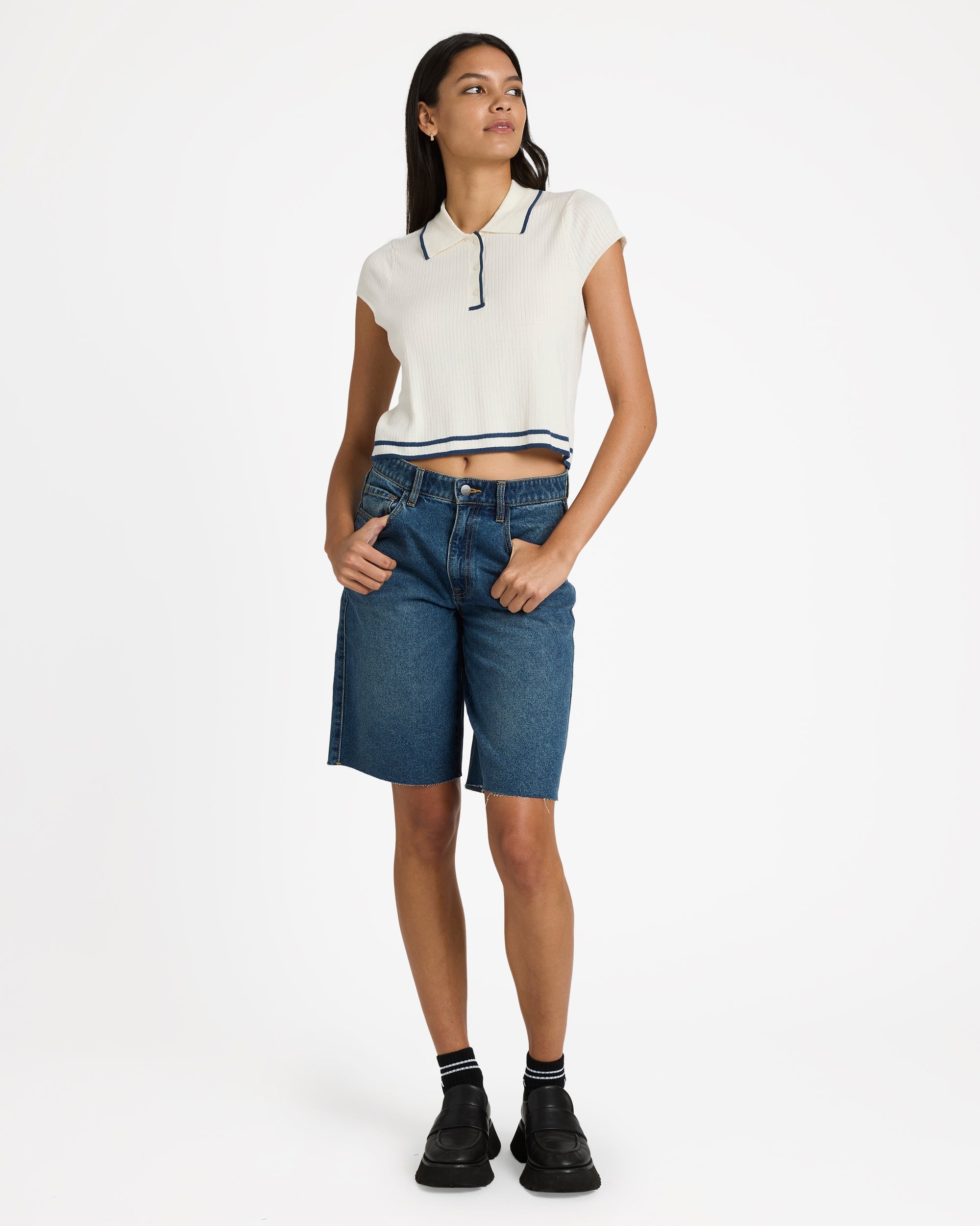 Womens Jules Sweater Cropped Jumper