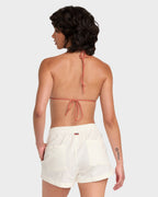 Womens Lauryn Sawyer Elastic Waist Shorts
