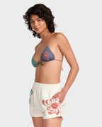 Womens Lauryn Sawyer Elastic Waist Shorts
