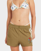 Womens Mel G Elastic Waist Shorts