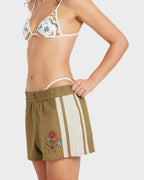 Womens Mel G Elastic Waist Shorts