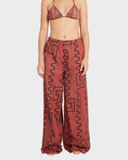 Womens Farlow Elastic Elastic Waist Pants