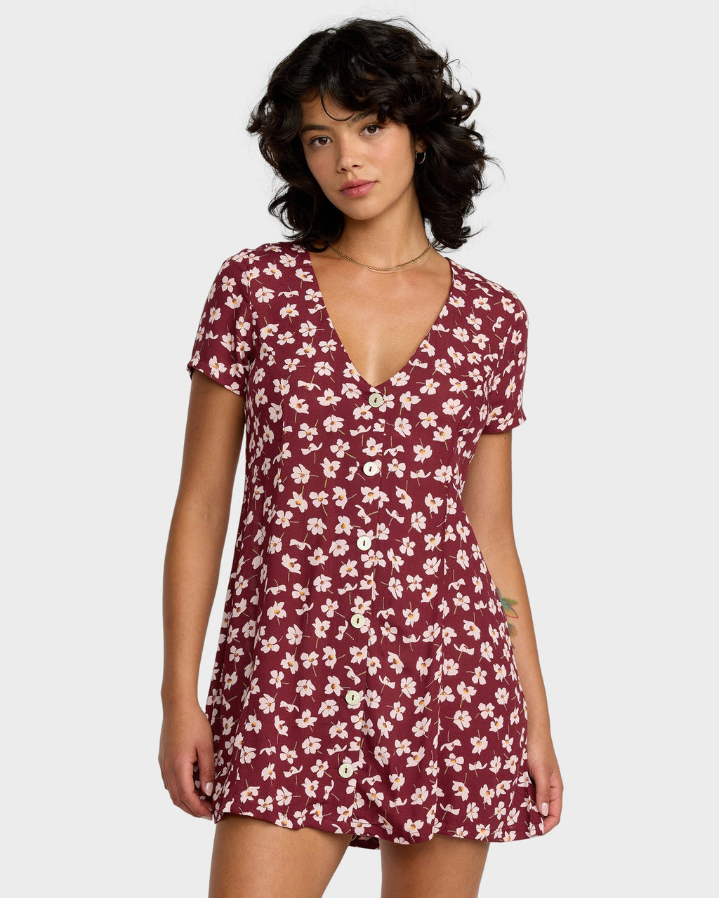 Womens Understated Midi Dress
