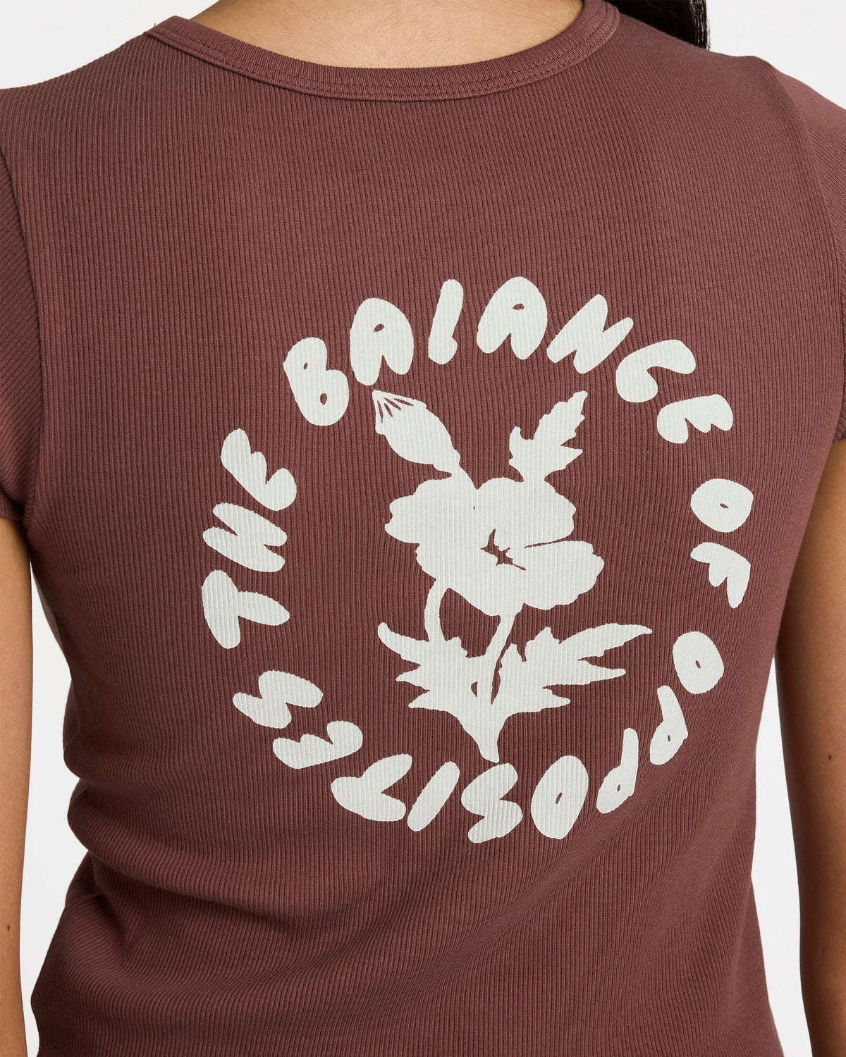 Womens Ribbed Slim T-Shirt