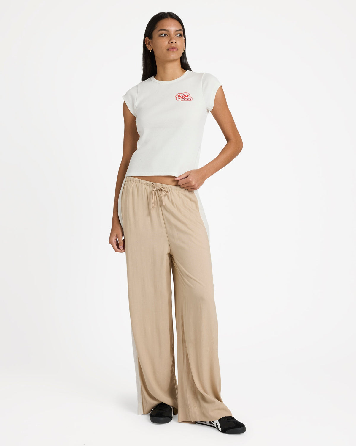 Womens Ribbed Slim T-Shirt