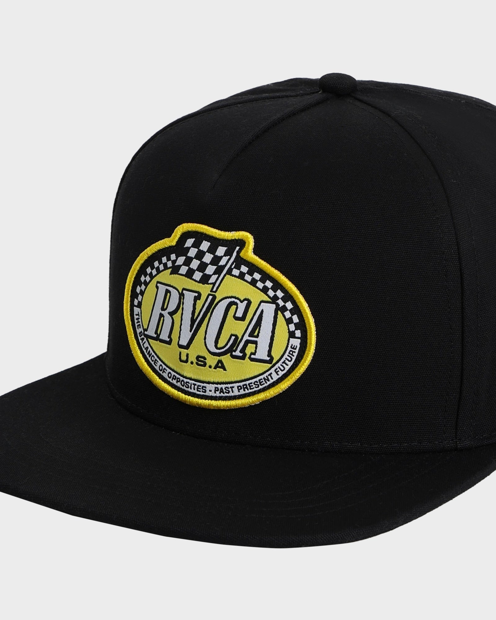 Mens Speed Check Snapback Cap