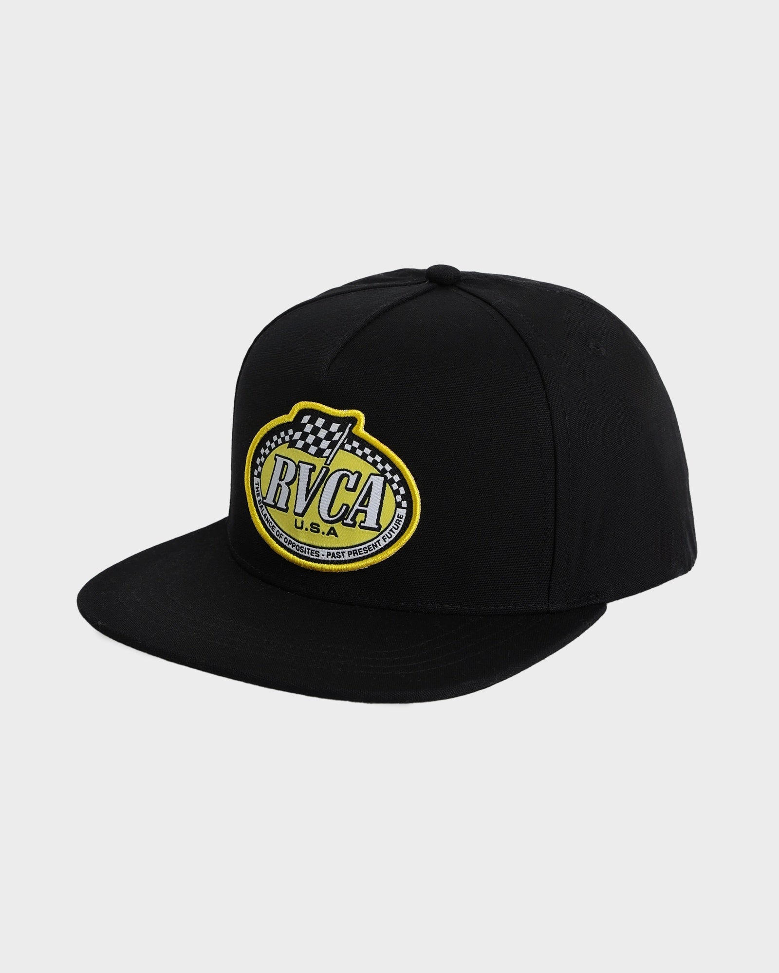 Mens Speed Check Snapback Cap