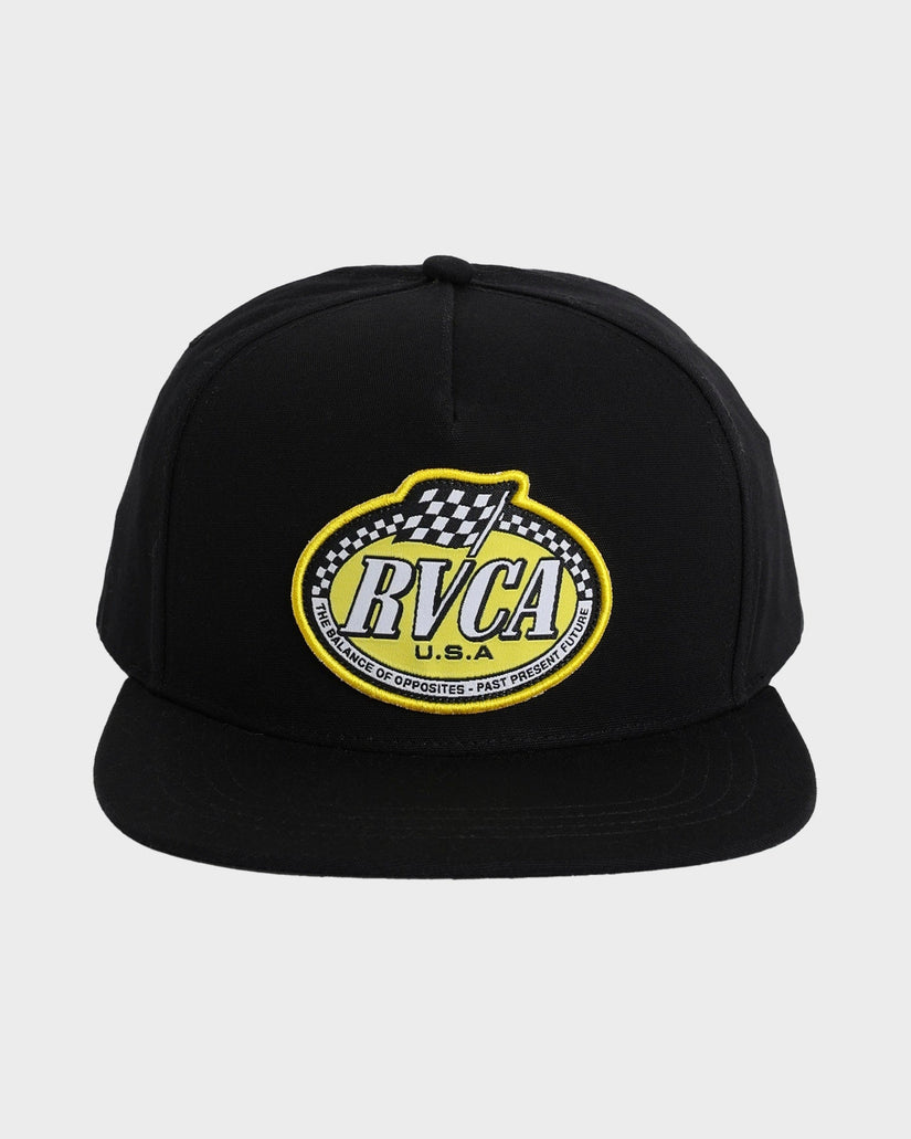 Mens Speed Check Snapback Cap