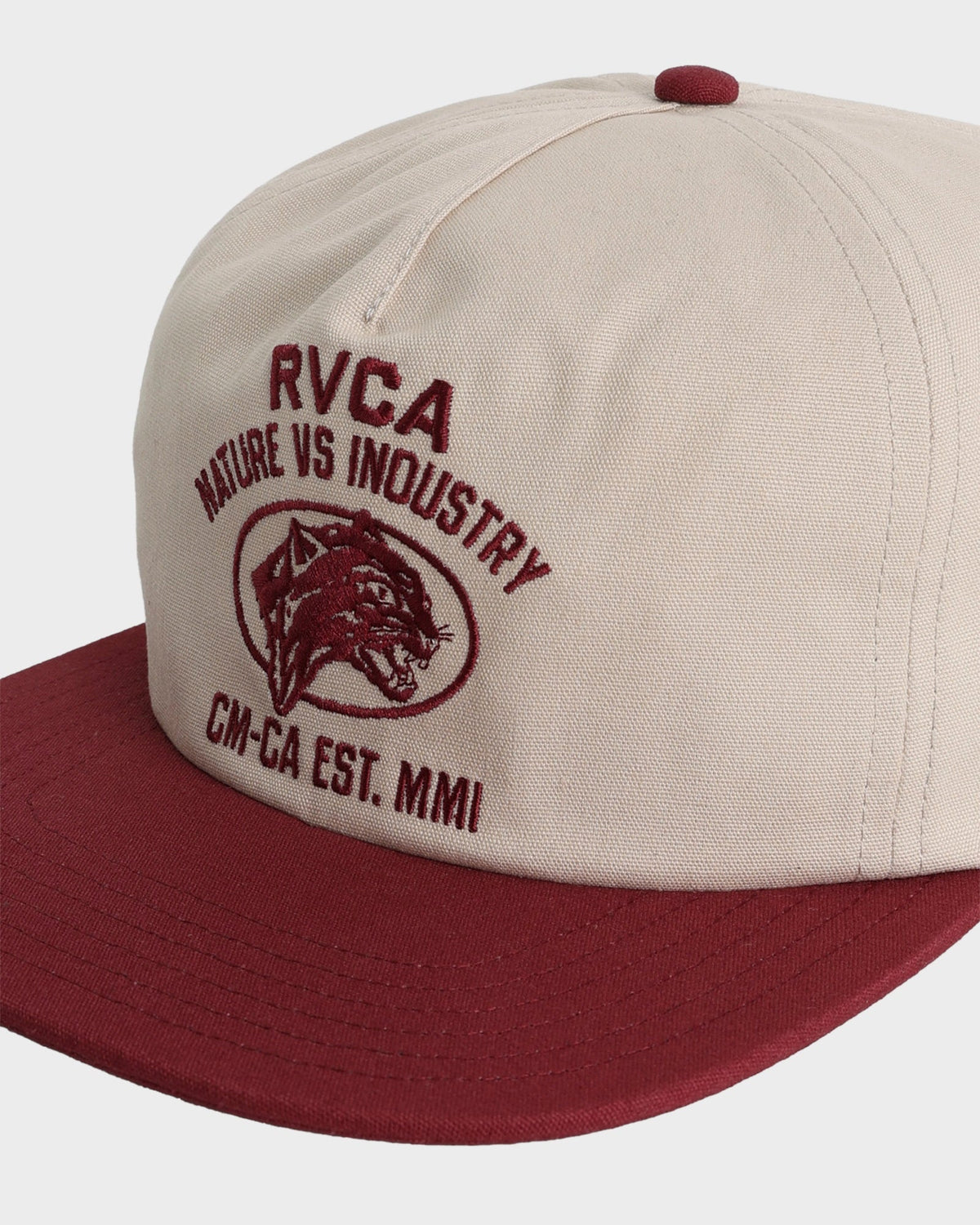 Mens Sky Cat Snapback Cap