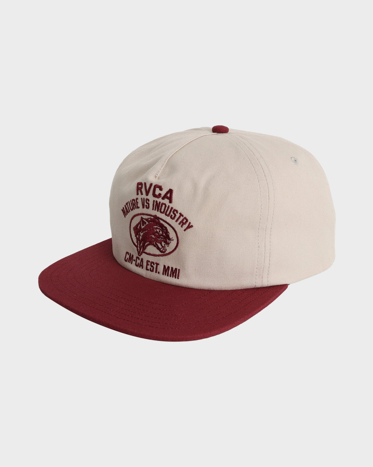 Mens Sky Cat Snapback Cap