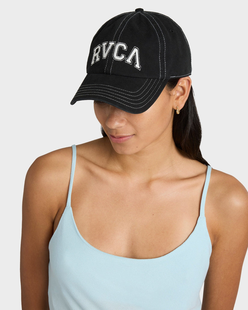 Womens Contrast Stitch Dad Cap