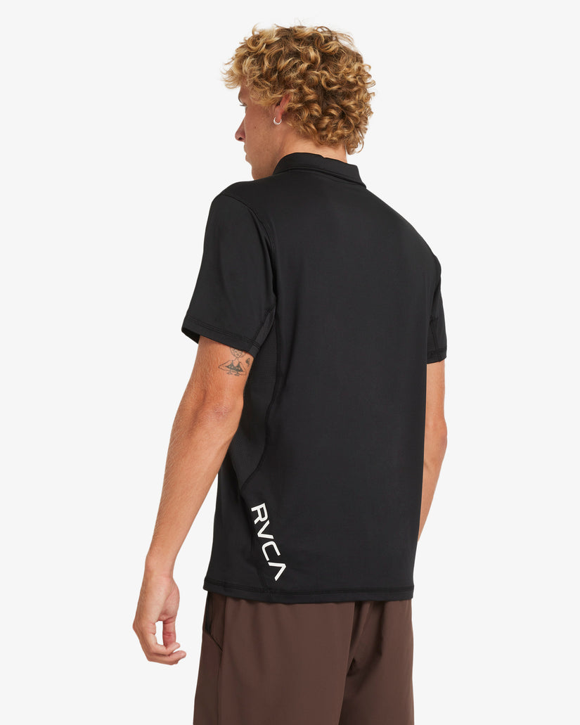 Mens Sport Vent Polo