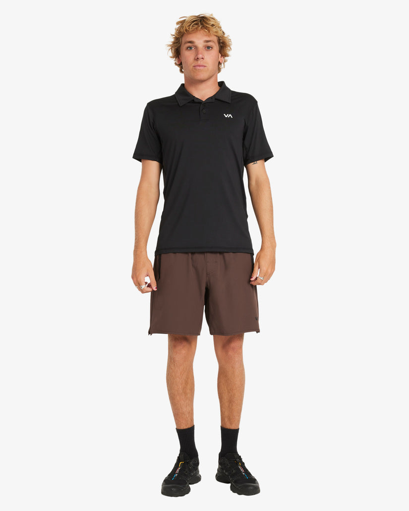 Mens Sport Vent Polo