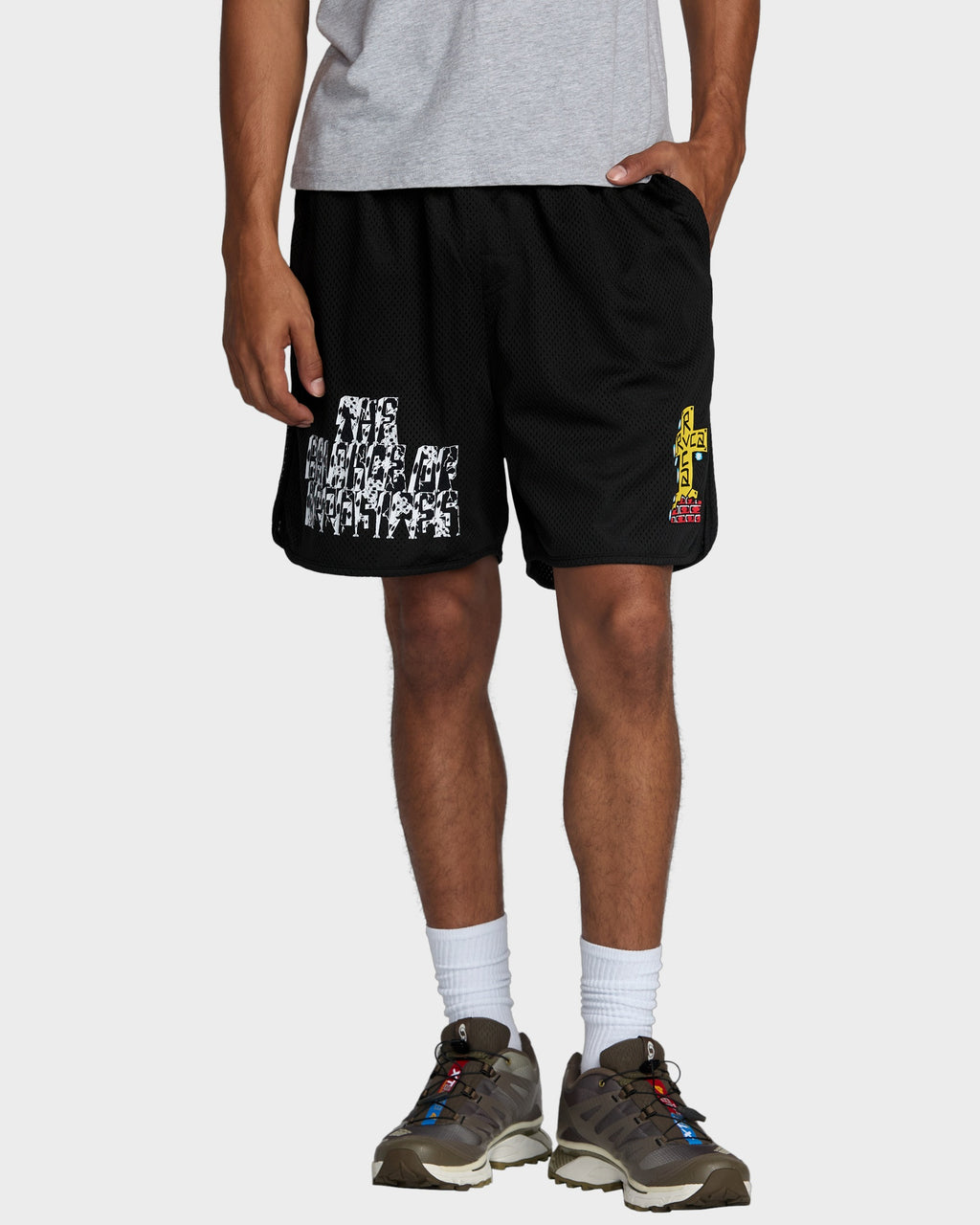 JESSE VA ESSNTL MESH SHORT 19