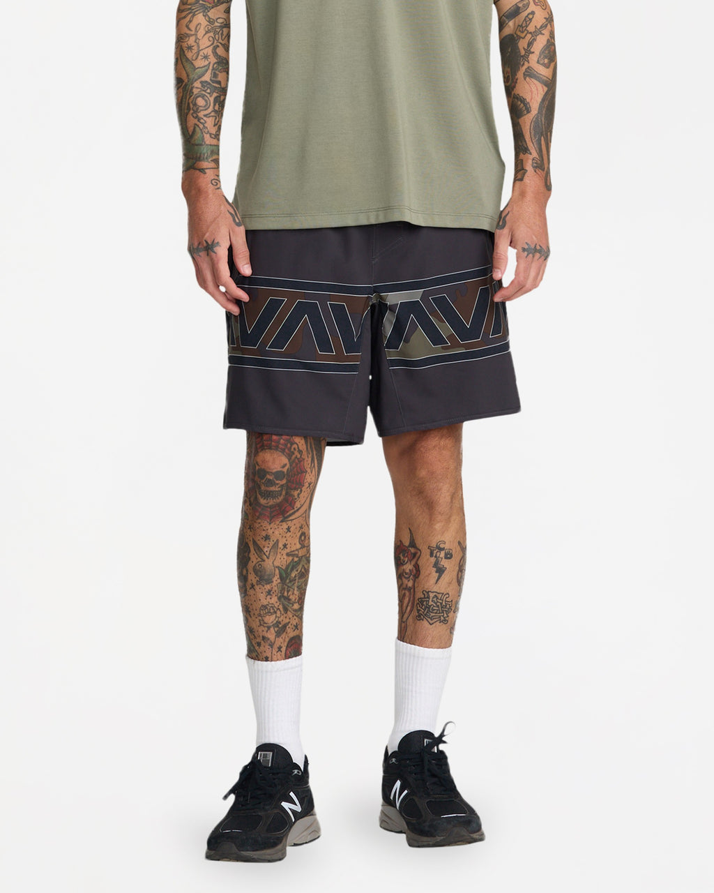 Mens Yogger Stretch 17" Sports Shorts