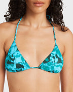 Womens Deep Waters Triangle Bikini Top
