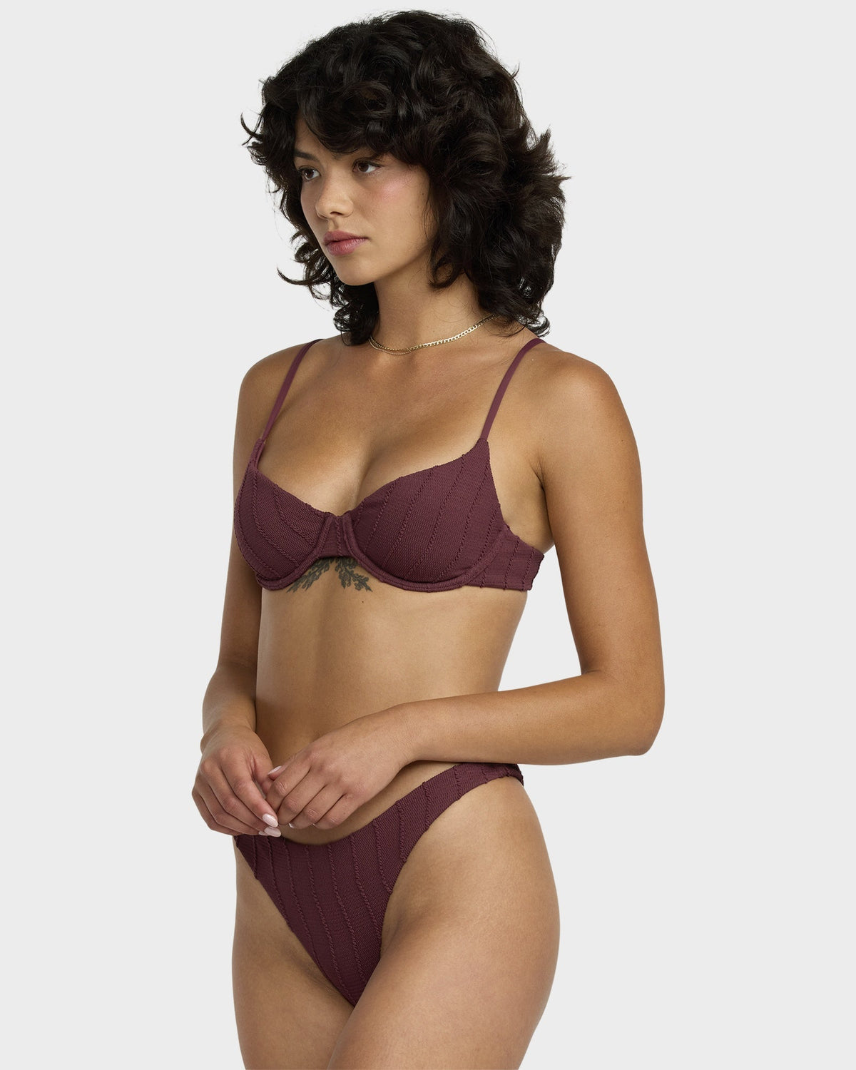 Womens Chevy Grooves 90S Underwire Bikini Top