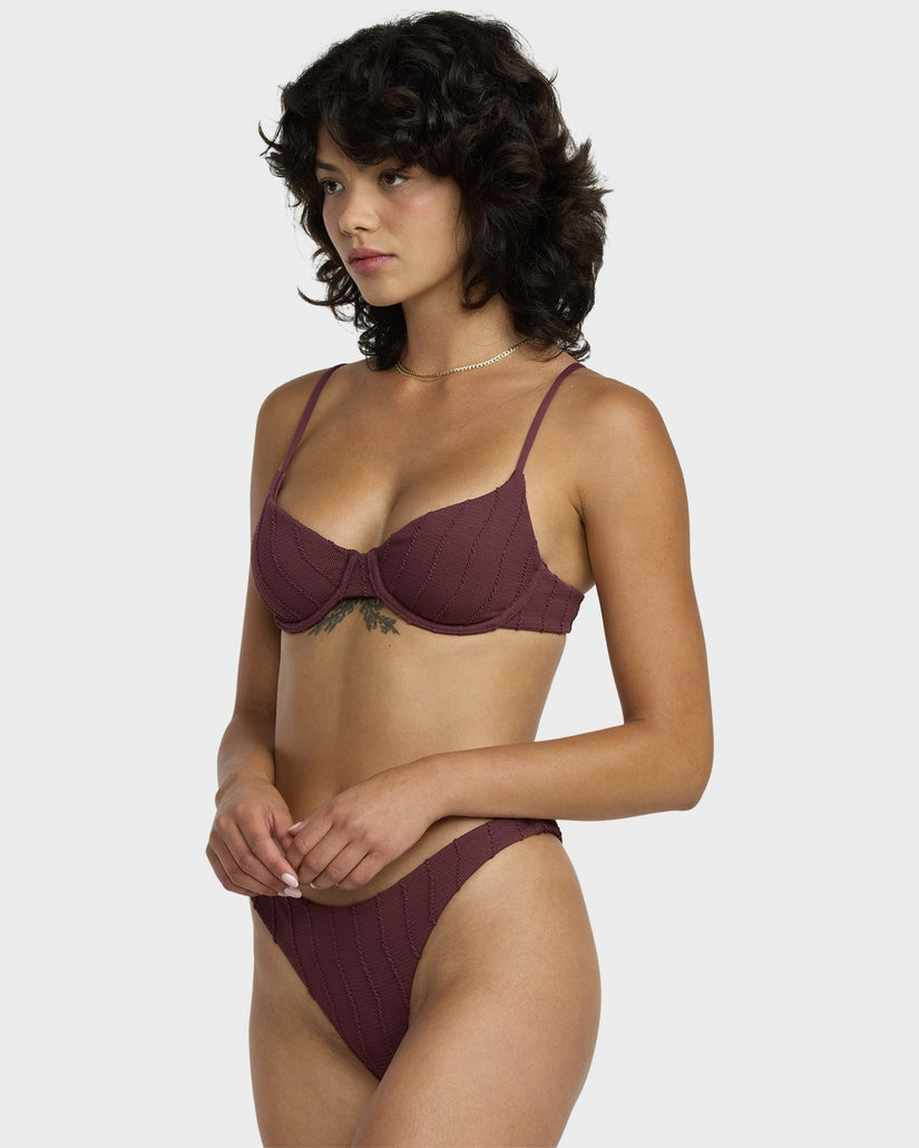 Womens Chevy Grooves 90S Underwire Bikini Top