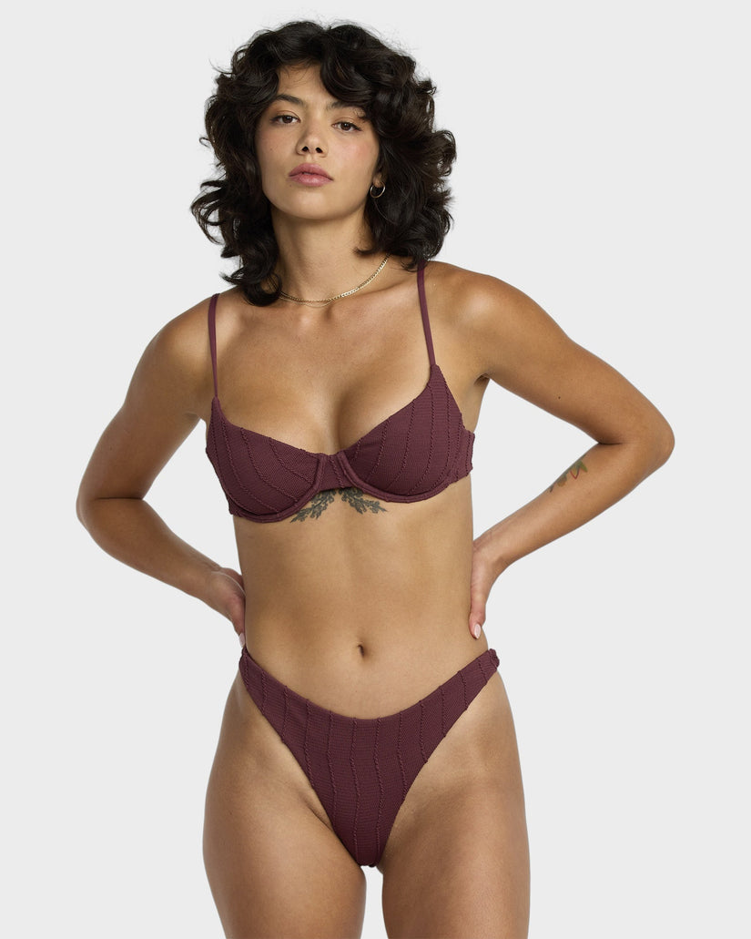 Womens Chevy Grooves 90S Underwire Bikini Top