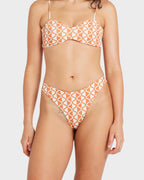 Womens Mind Map Reversible Skimpy Bikini Bottom