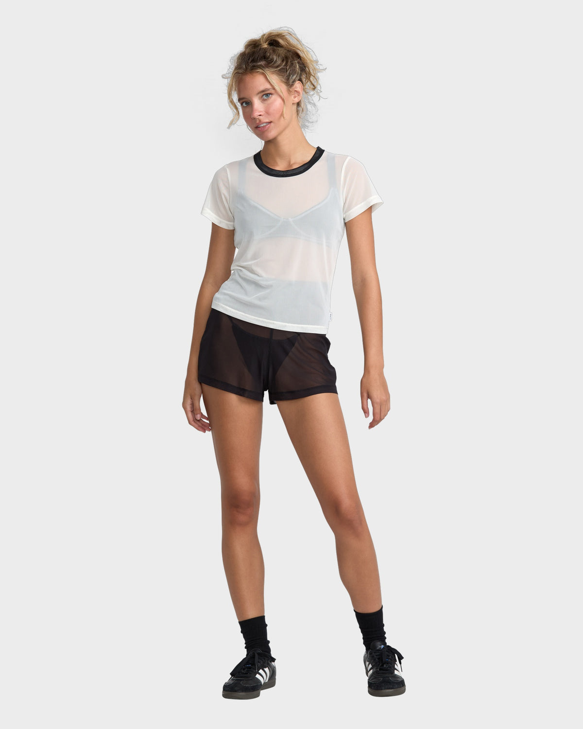 Womens Aren Mesh Baby T-Shirt