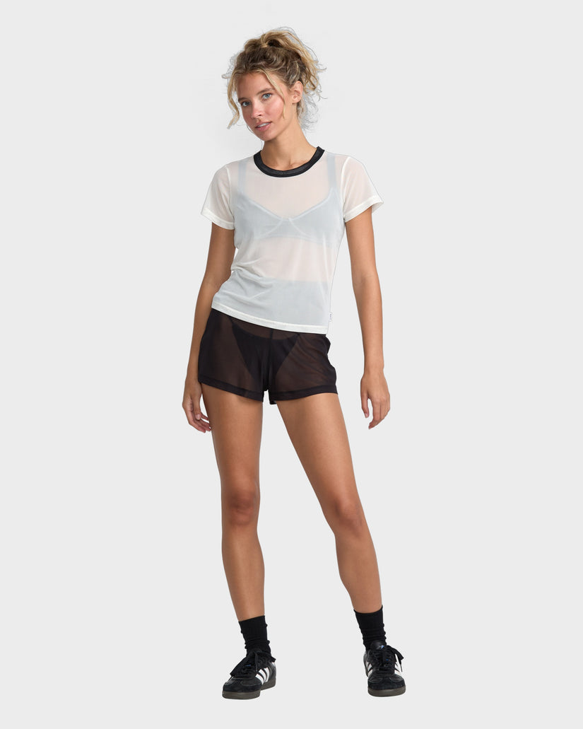 Womens Aren Mesh Baby T-Shirt