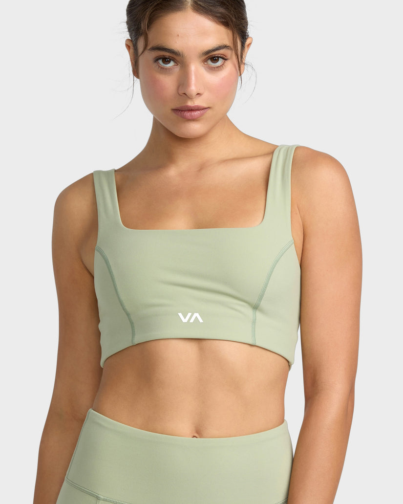 Womens VA Square Neck Sports Bra