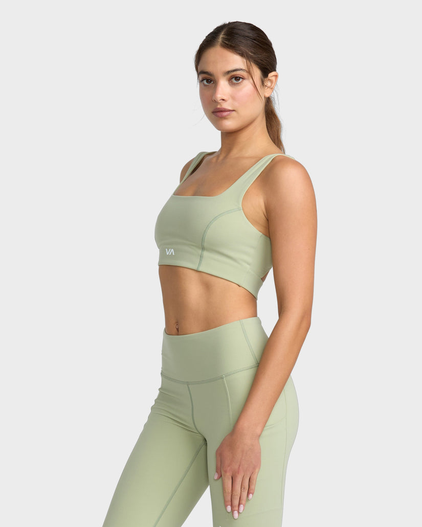 Womens VA Square Neck Sports Bra