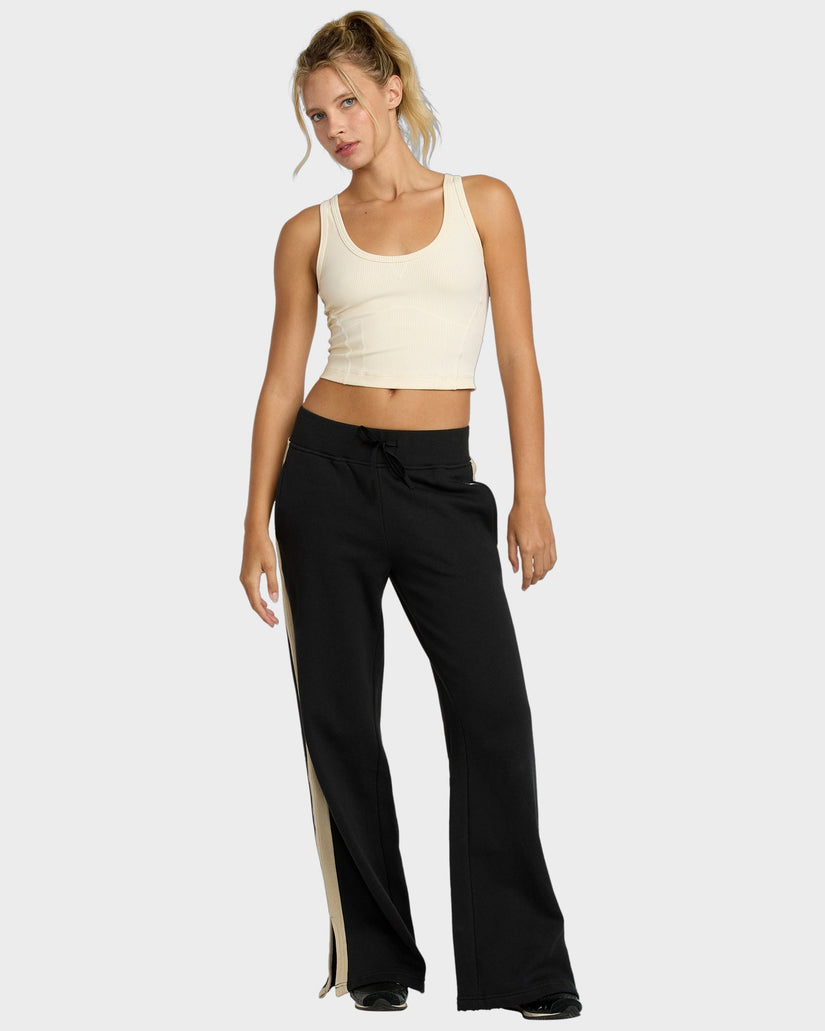 Womens Bench Warmer Elastic Waist Pants