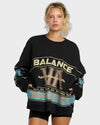 Womens Puck It Crew Neck